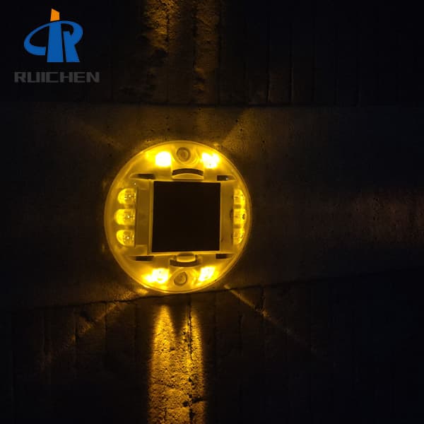 Yellow Solar Road Stud Cat Eyes Manufacturer Rate